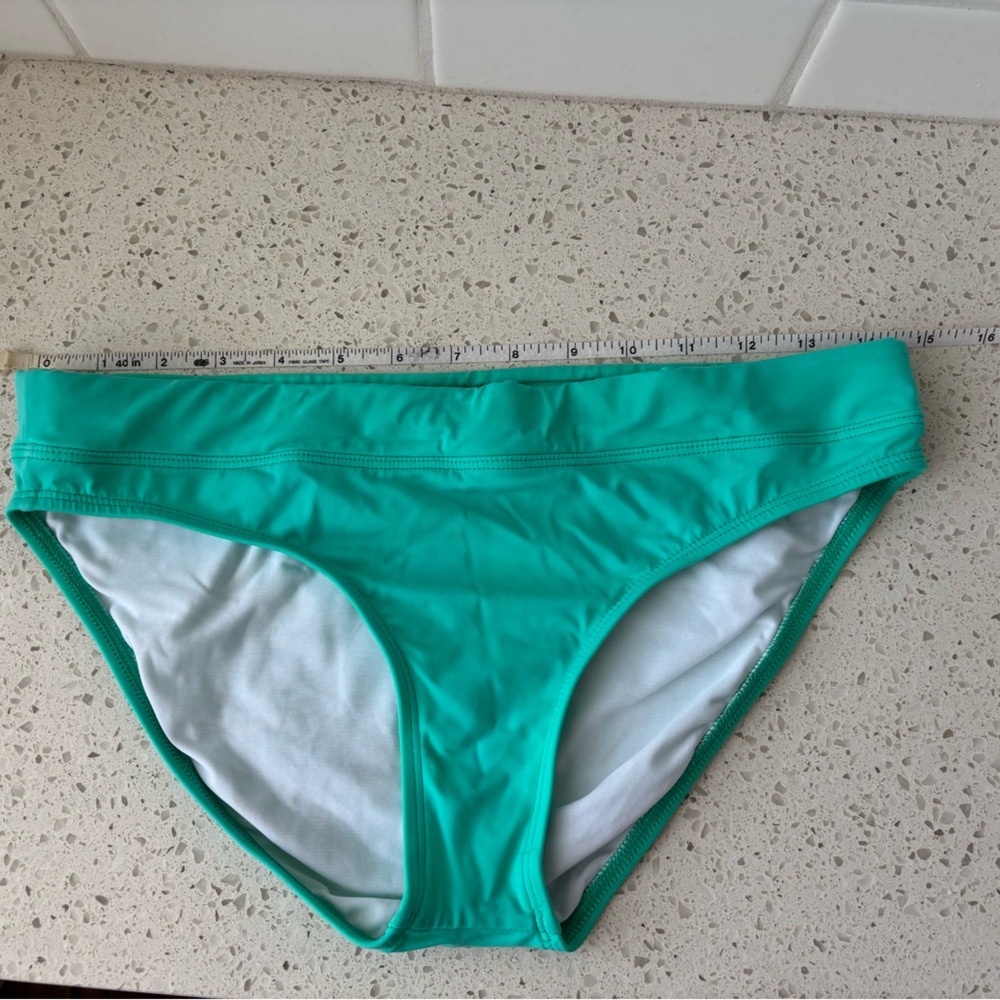 Title Nine Aqua Bikini Bottom size small